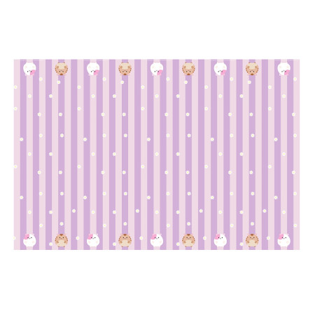 Nappe en papier "Gabby et...