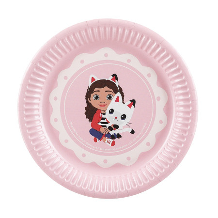 6 assiettes "Gabby et la...