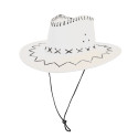 Chapeau blanc "Western"