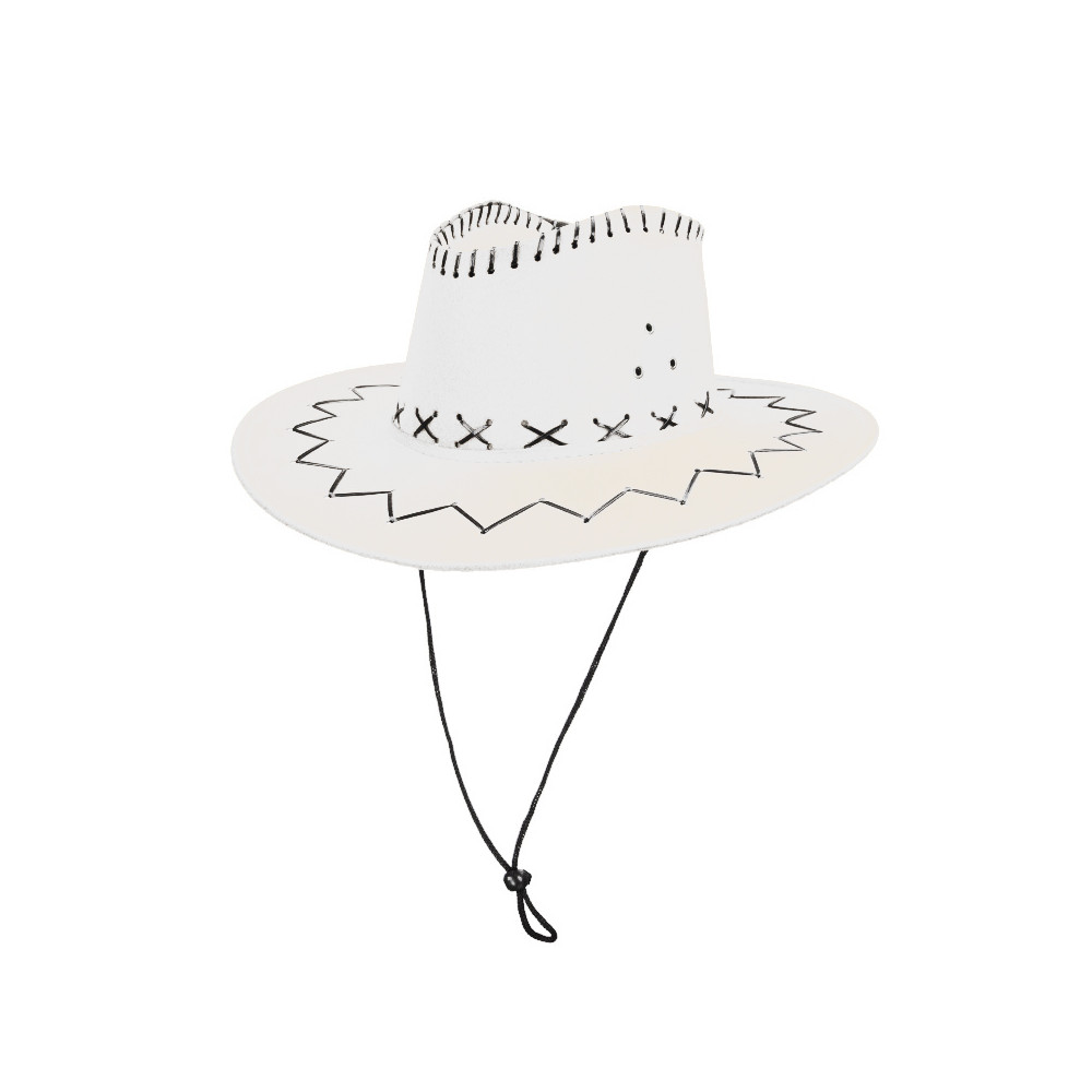 Chapeau blanc "Western"
