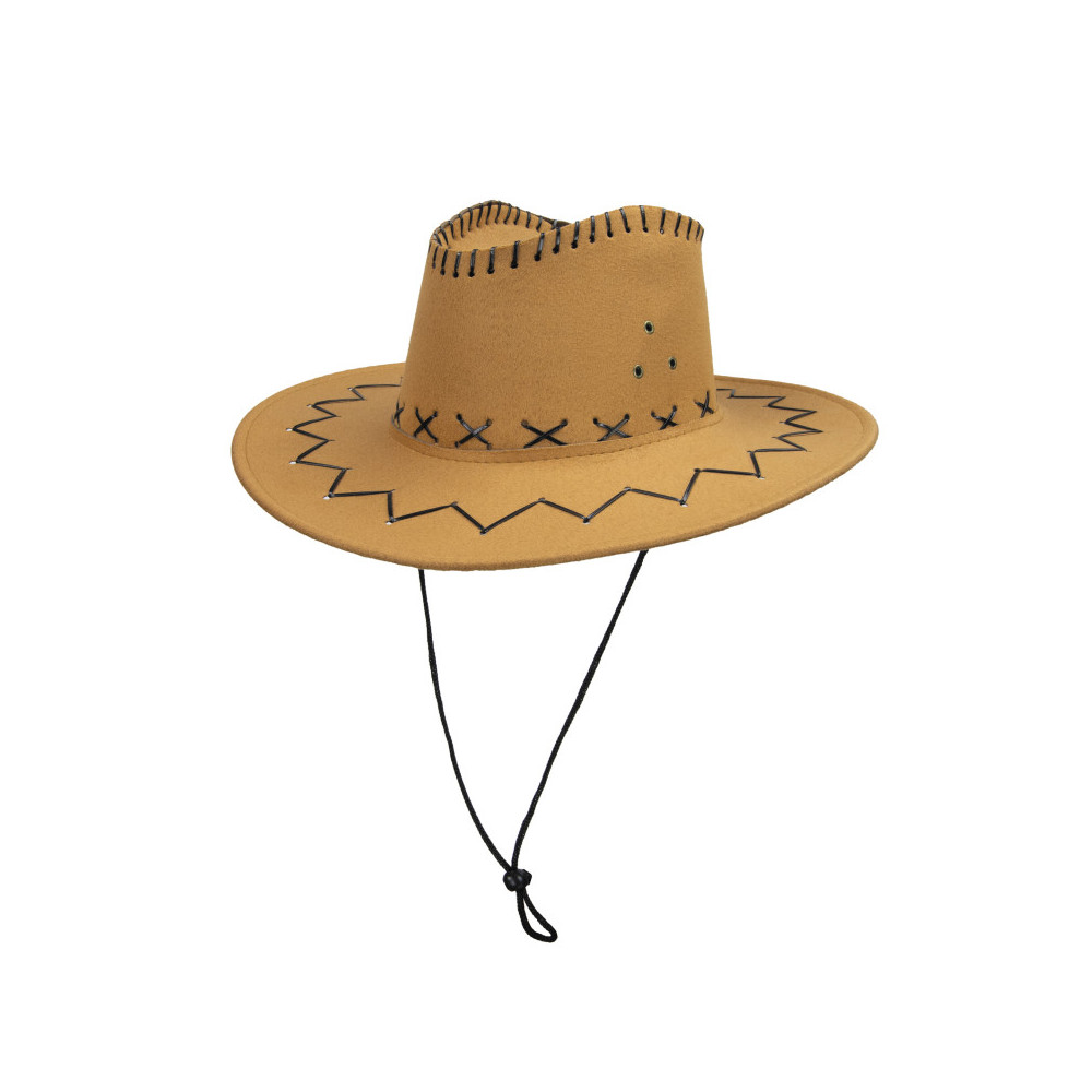 Chapeau camel "Western"