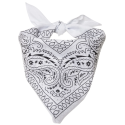 Bandana blanc "Cow-boy"