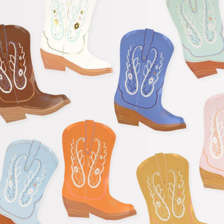 8 assiettes bottes...