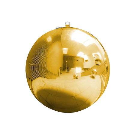 Balle miroir gonflable - or...
