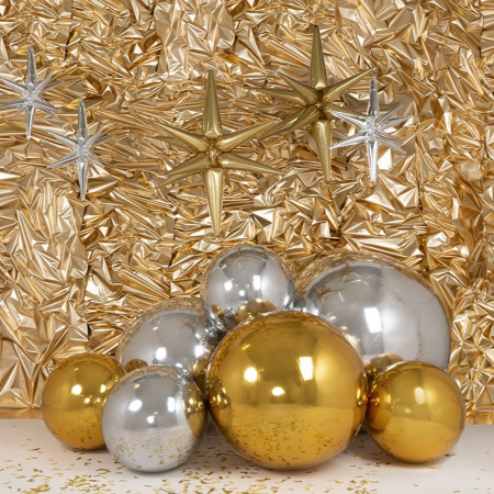 Balle miroir gonflable -...