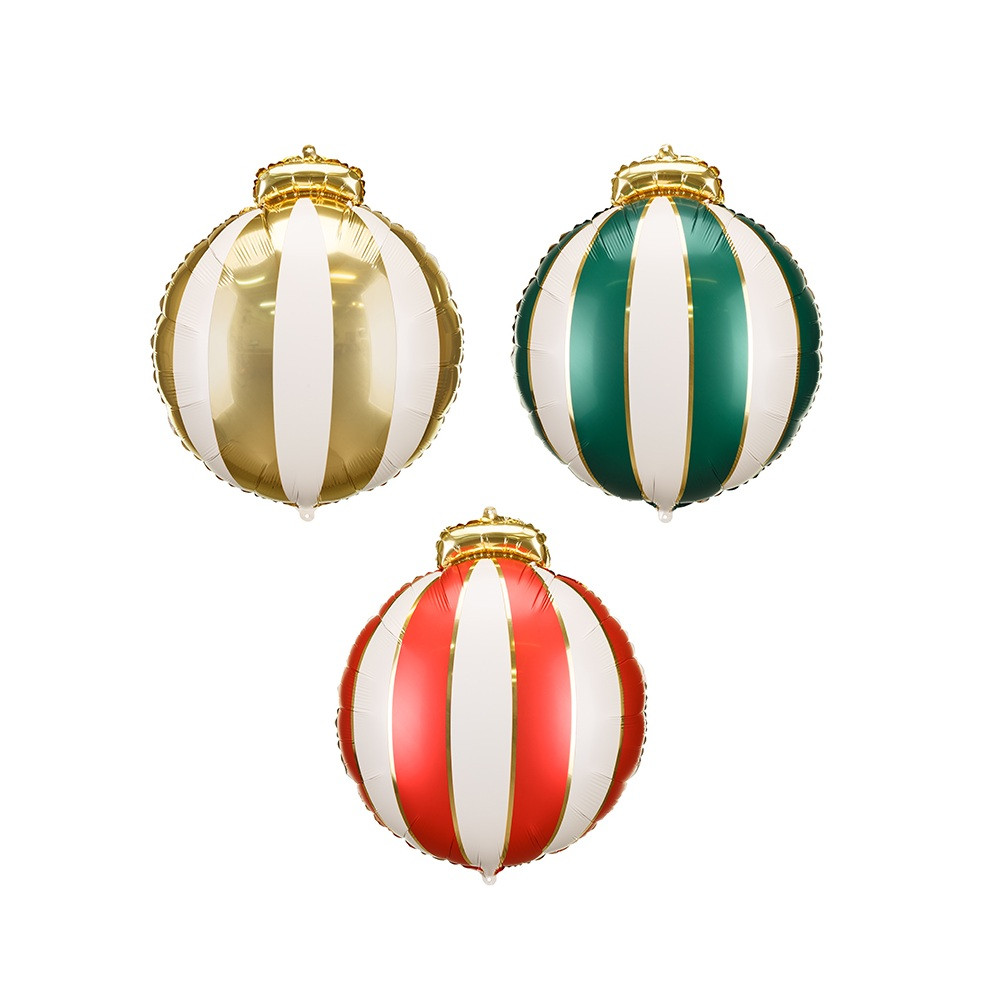 3 Ballons mylar Boules