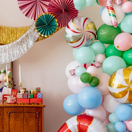 5 Ballon mylar Sucre d'orge