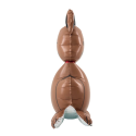 Ballon mylar sur pied "chien bulldog" - 98 cm