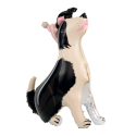 Ballon mylar sur pied "chien border collie" - 92 cm