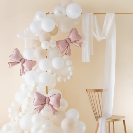 3 ballons mylar "nœud...