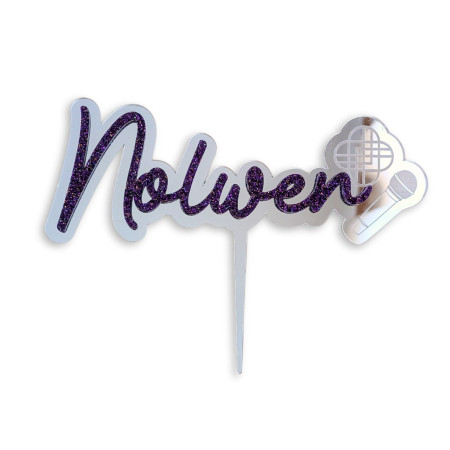 Cake topper personnalisé...