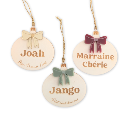 Décoration de sapin...