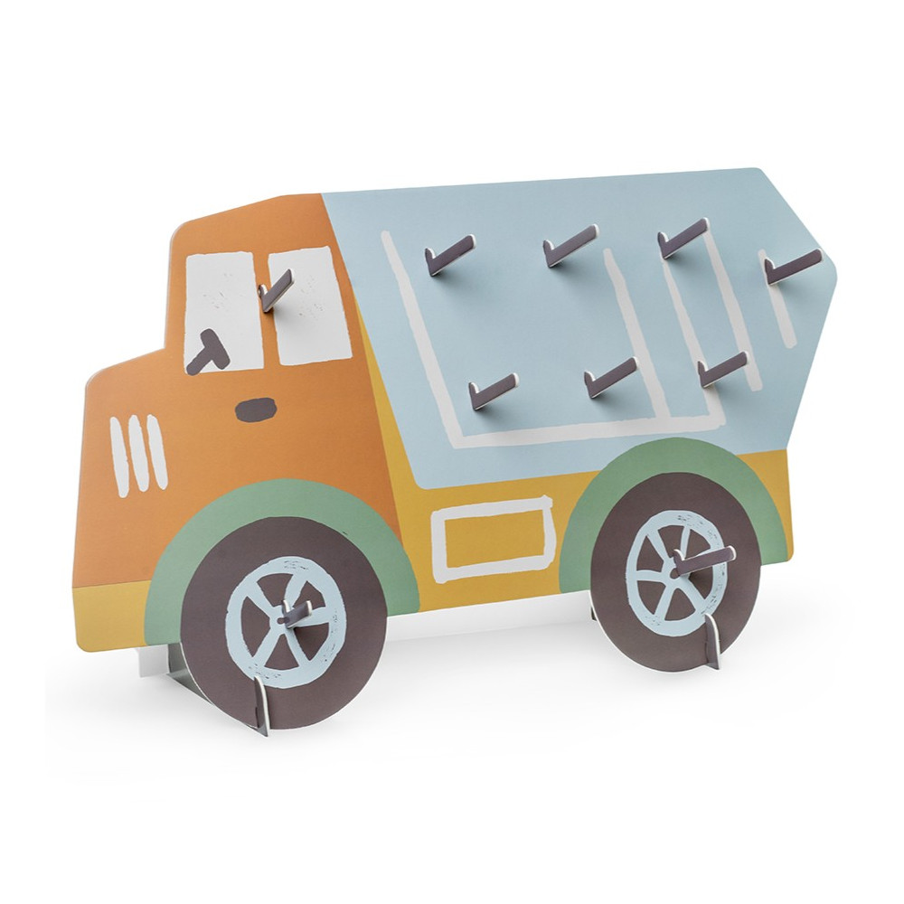 Support mural à beignets