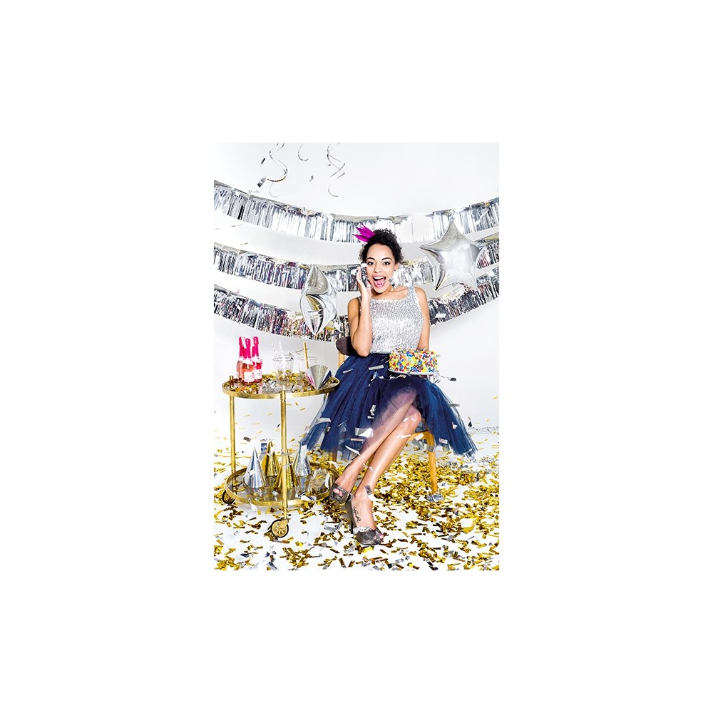 Cake topper personnalisable en plexiglas âge + prénom "Flocon"