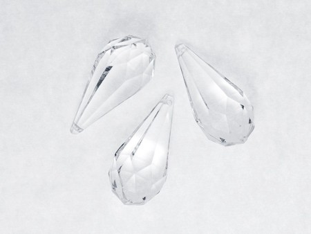 5 Pendentifs gouttes -...