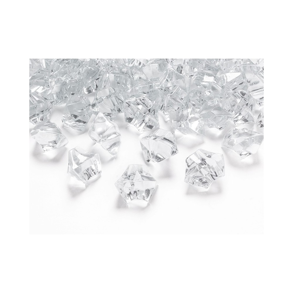 50 Pierres effet cristal - transparentes