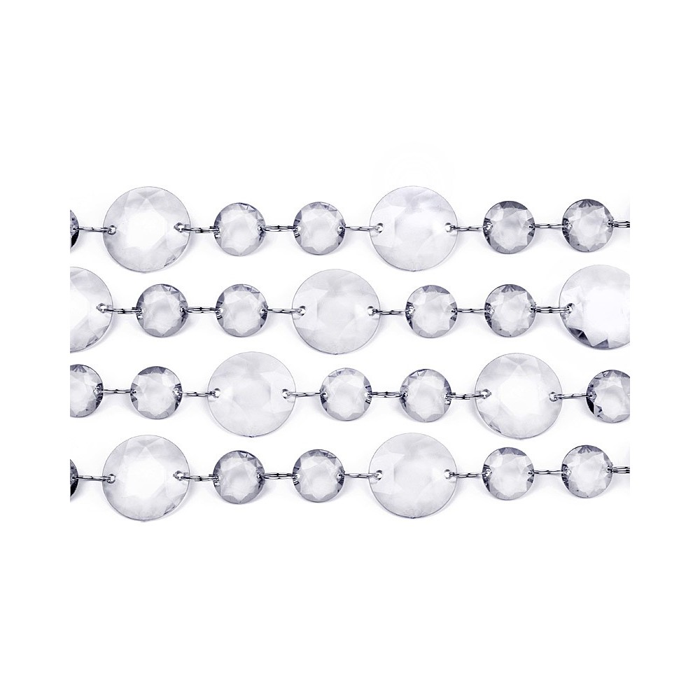 Guirlande de cristal - transparent
