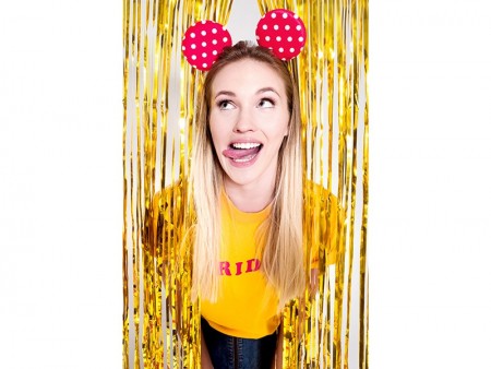 Rideau de fête - or