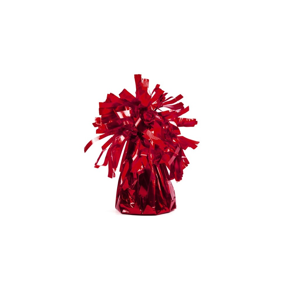 4 Poids Ballons mylar - rouge