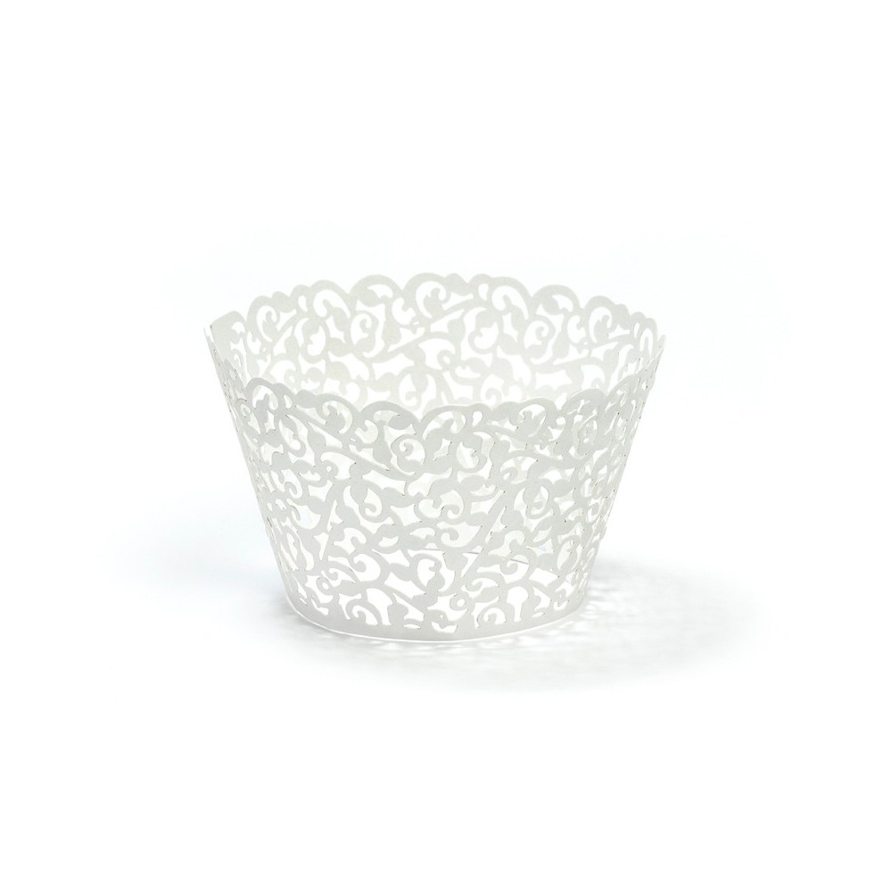 10 Caissettes à muffins - blanche
