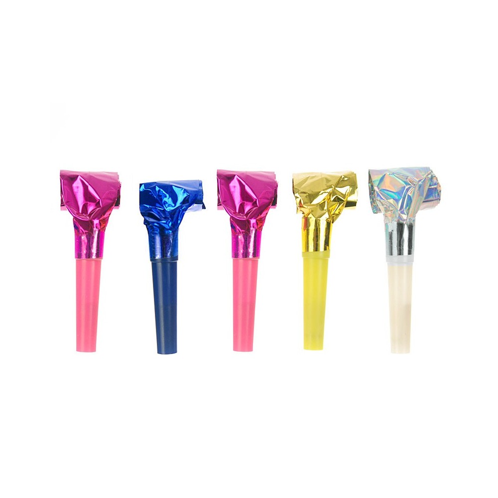 120 Sifflets holographiques - multicolores