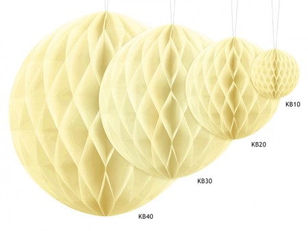 Boule de papier alvéolé-...