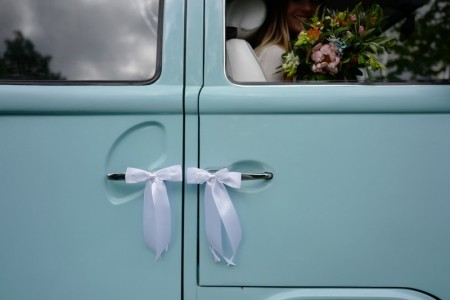 4 Nœuds papillon - blanc -...