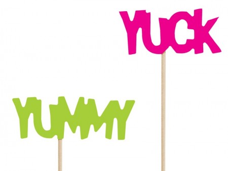 6 Cake toppers Monstres -...