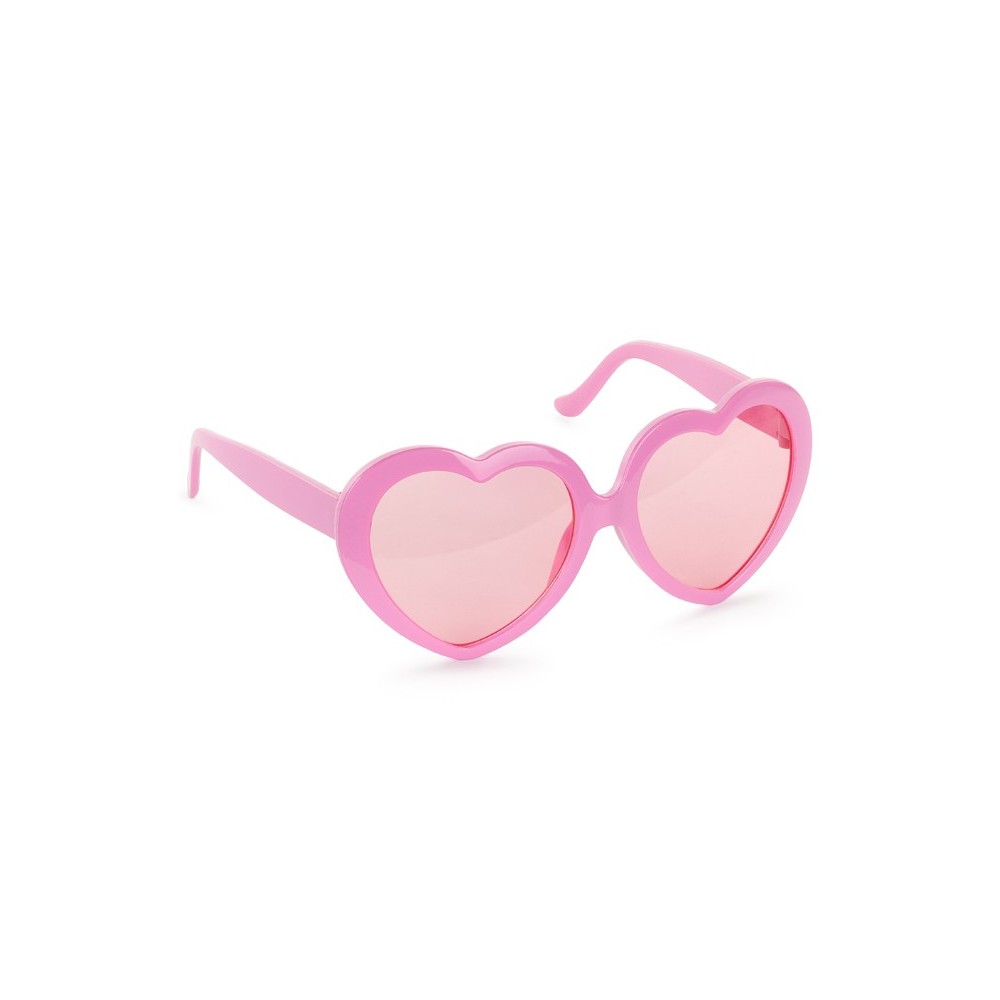 Lunettes Coeurs - rose