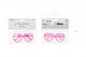 Lunettes Coeurs - rose