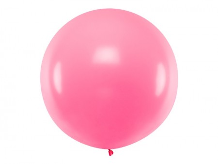Ballon rond 1m - Rose Pastel