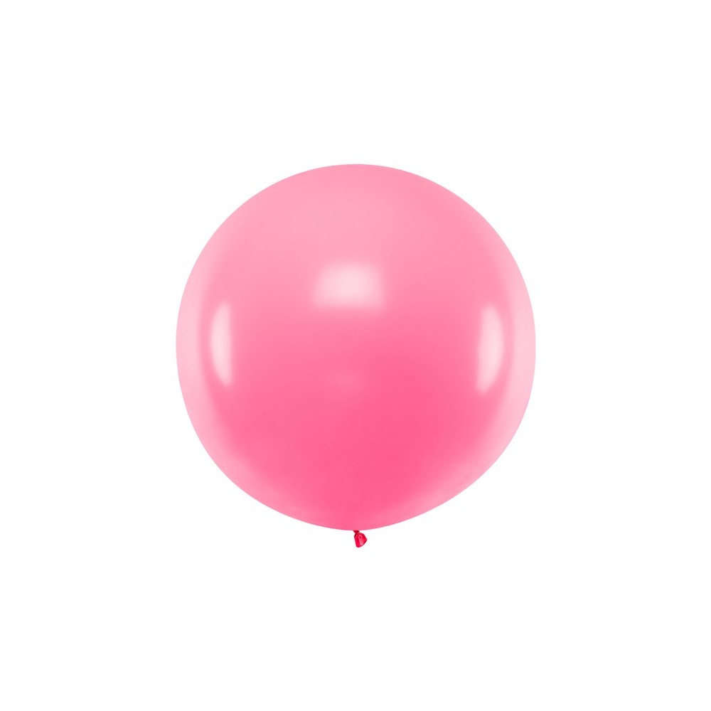 Ballon rond 1m - Rose Pastel