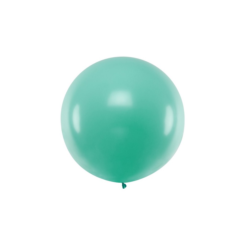 Ballon rond 1m - Vert forêt pastel