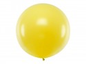 Ballon rond 1m - Jaune pastel