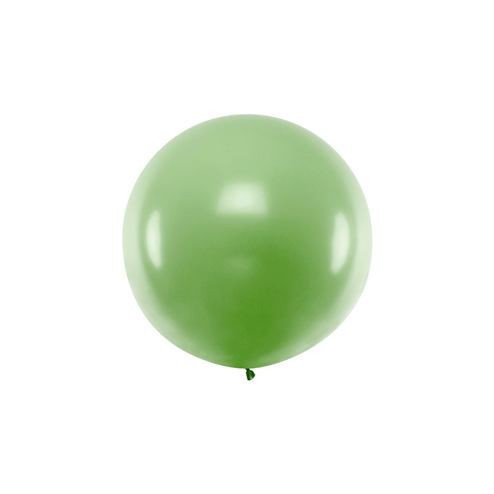 Ballon rond 1m - Vert Pastel