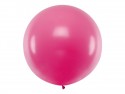 Ballon rond 1m - fuchsia pastel