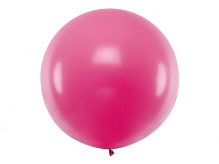 Ballon rond 1m - fuchsia...