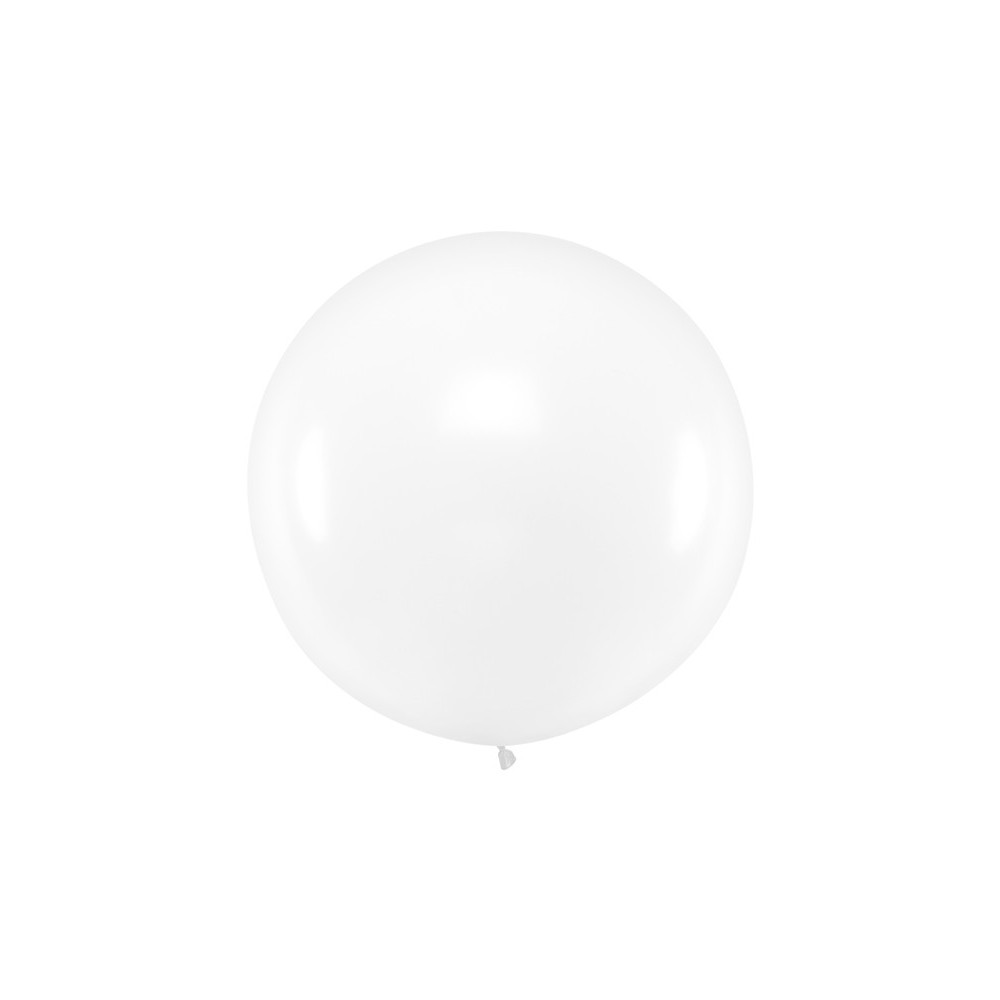 Ballon rond 1m - Pastel Clear