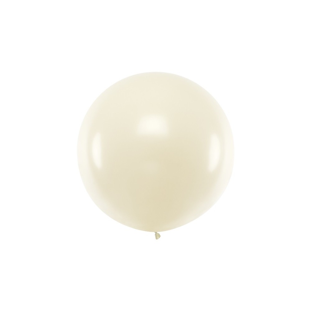 Ballon rond 1m - Metallic Pearl