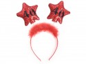 Bandeau avec étoiles 40 rouge