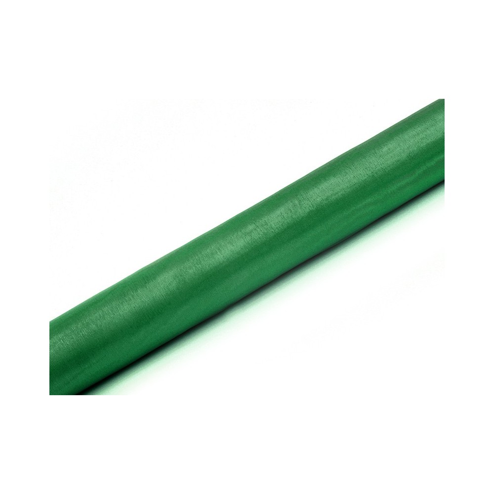 Organza uni - gris vert - 0,36 x 9m