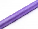 Organza uni - lilas - 0,36 x 9m