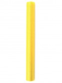 Organza uni - jaune - 0,36 x 9m