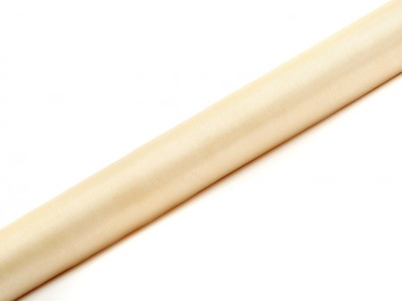 Organza uni - crème - 0,36...
