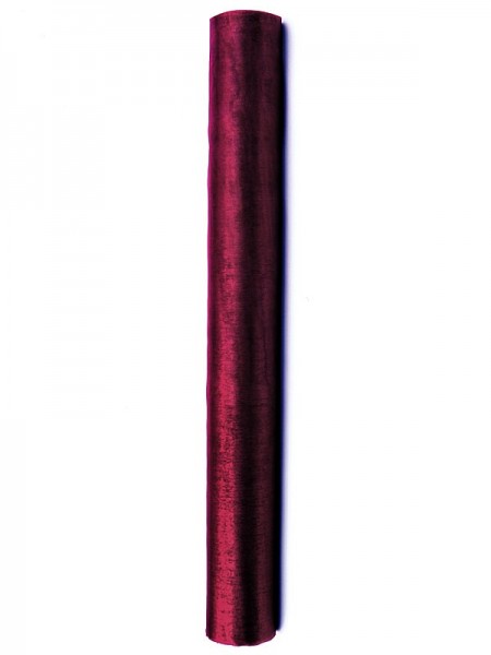 Organza uni - marron - 0,36...