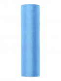 Organza uni - bleu - 0,16 x 9m