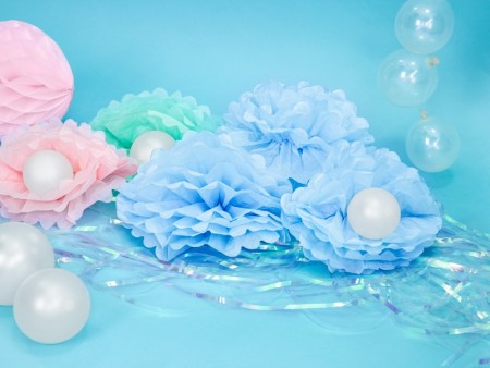 Pompon en papier de soie -...