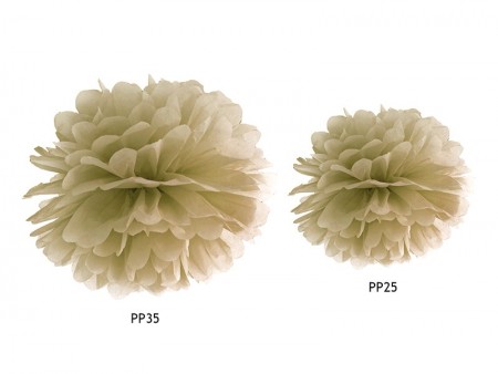 Pompon en papier de soie -...
