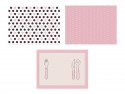 6 Sets de table en papier Bonbons - Assortment
