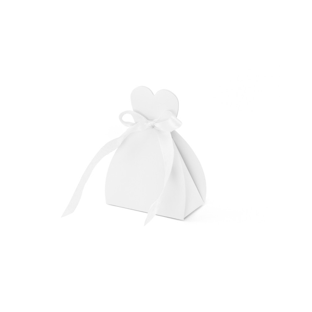10 Boîtes de mariée - blanc